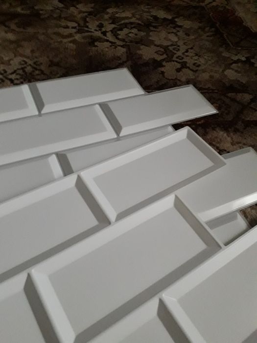 Panel dekoracyjny biały połysk