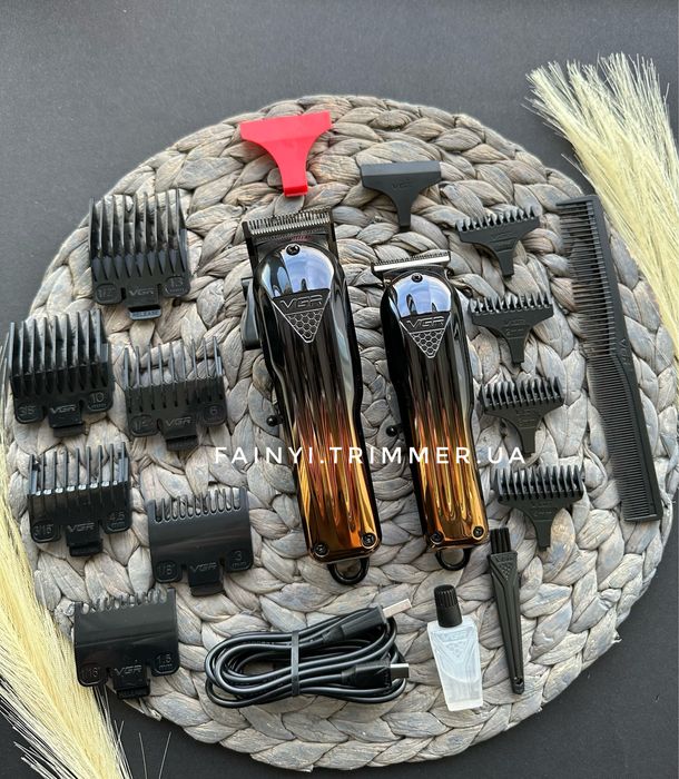 ‼️АКЦІЯ‼️Набір для стрижки VGR 2in1 голови бороди вусів та окантовки