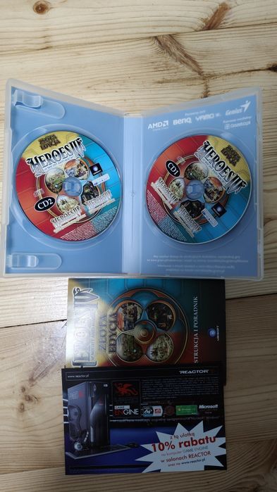 NOWA Heroes of Might and Magic 4 Złota Edycja PL