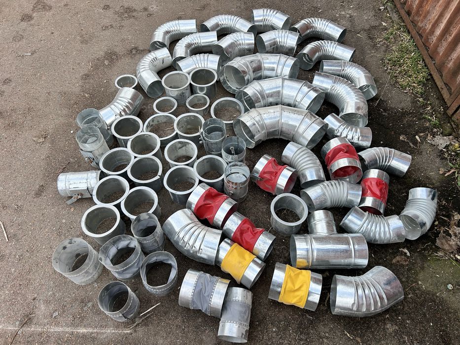 Короба вентиляции ,колено, задвижки