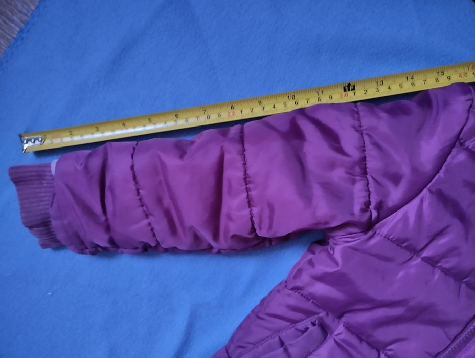 Тепла курточка на дівчинку 2-4 роки