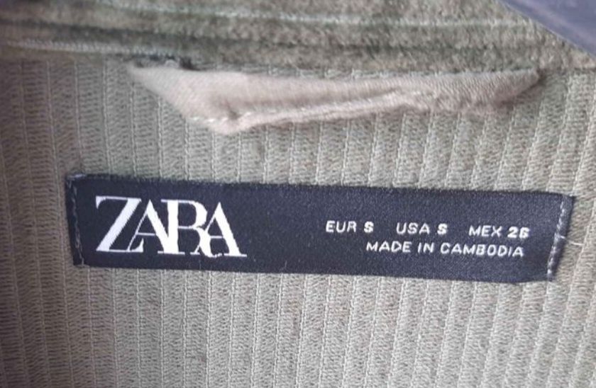 Casaco Feminino Bombazina Zara S