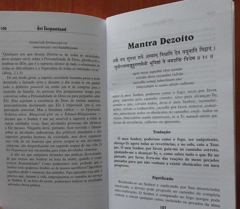 Sri Isopanisad (O Conhecimento Que Nos Aproxima de Deus)