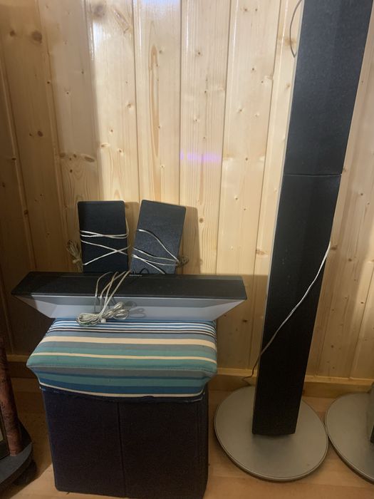 Colunas 4.1 com subwoofer