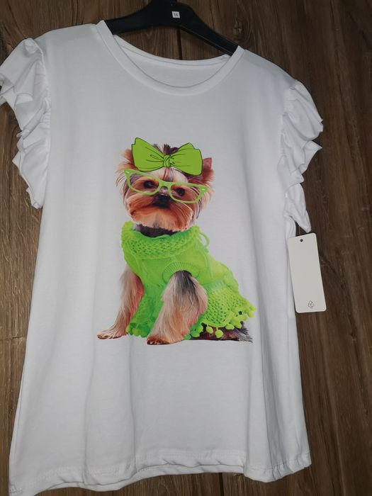 Bluzka t-shirt dla dziewczynki