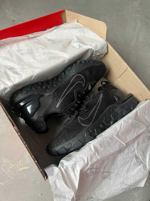 !BIG SALE! Nike React Vision Black| 41 42 43 44 45