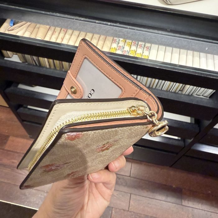 COACH Snap Wallet жіночий оригінальний гаманець коач женский кошелек
