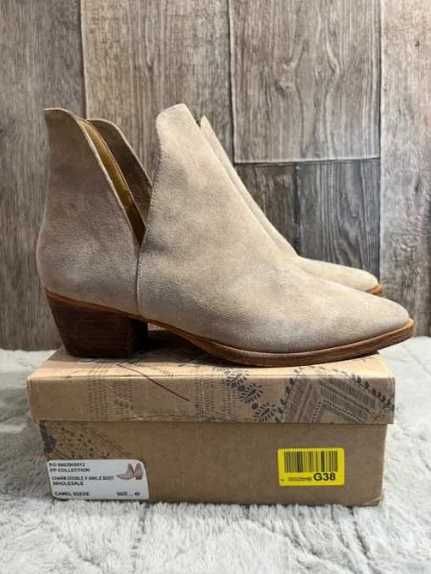 Skórzane botki kowbojki Free People Charm Double 40