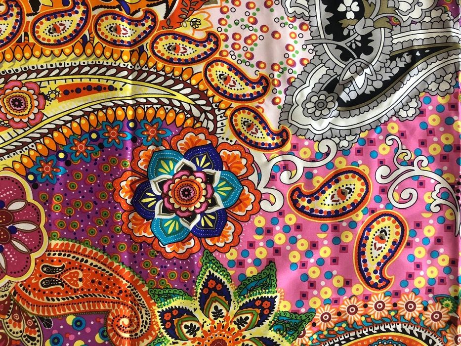 Шовкова італійська хустка trevisan venezia — paisley