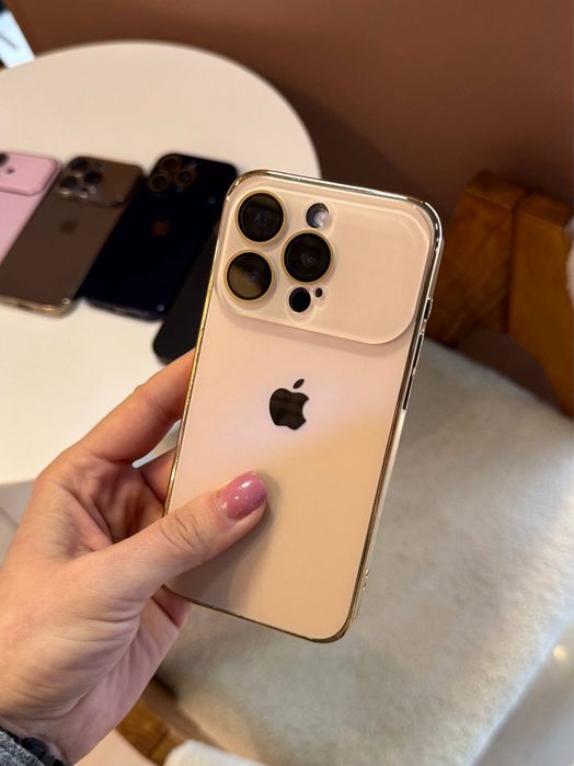 Чохол на Айфон 17 про макс та інші | скляний чехол для iphone pro max