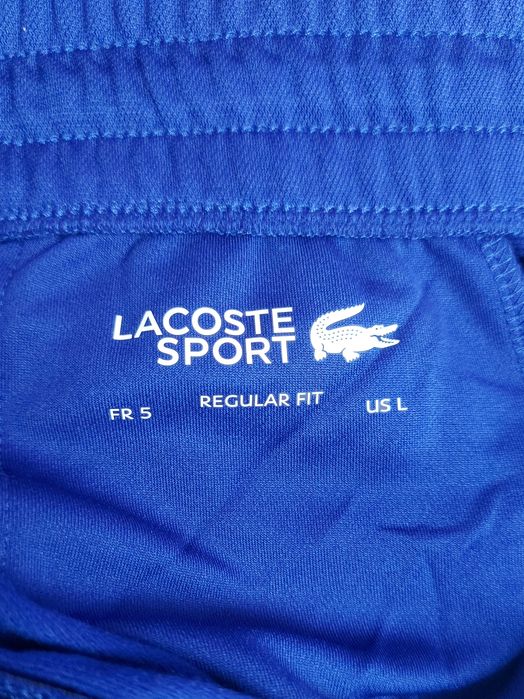 Spodnie dresowe Lacoste, niebieskie.