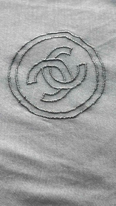 Chanel шарф нежно голубой.