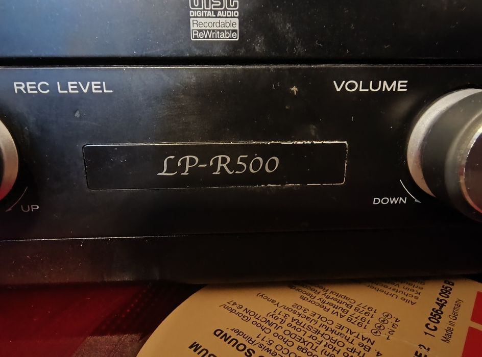 Wieża Teac gramofon