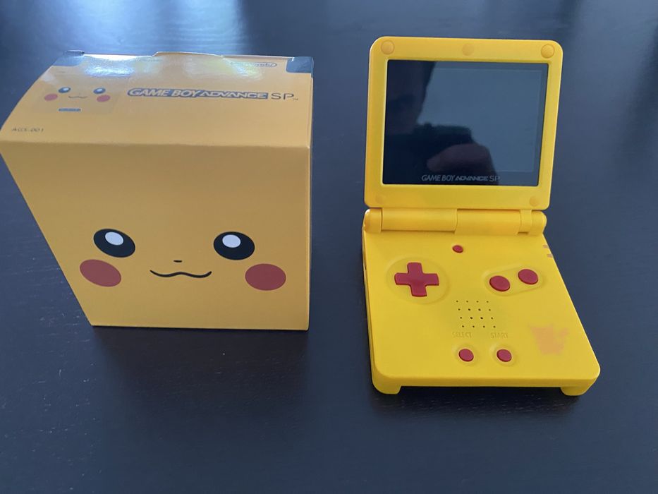 GBA SP com ecrã IPS