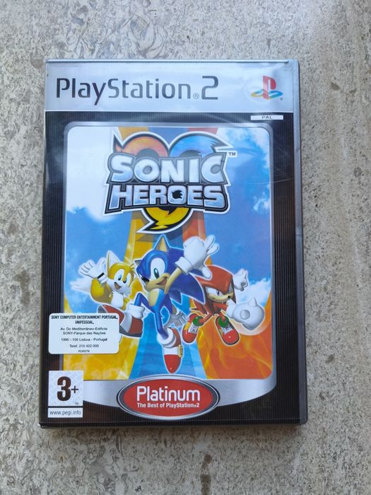 Sonic Heroes Platinum - PS 2
