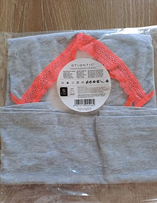 Podkoszulek damski Atlantic, rozmiar S, bawełna