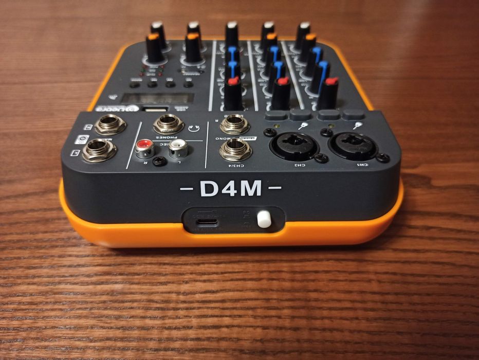 Аудіоінтерфейс для ПК/телефону мікшування стримінгу караоке  пульт