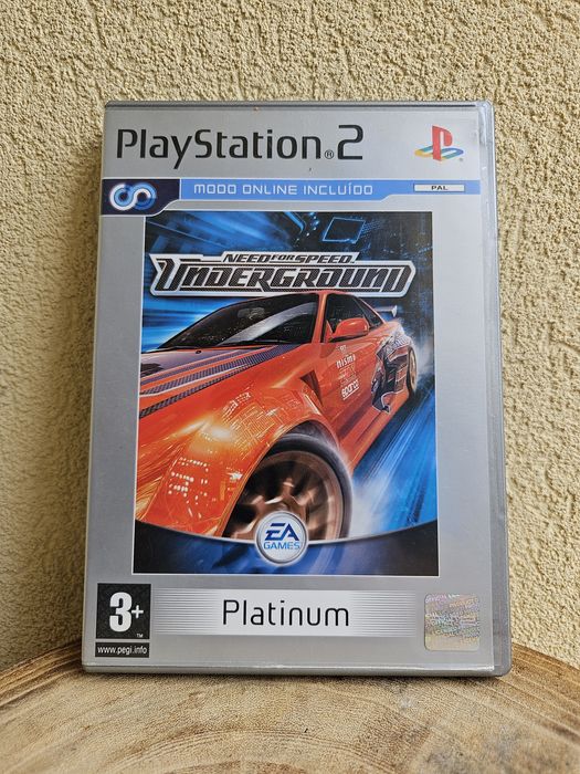 Need for Speed Underground PS2 - Platinum