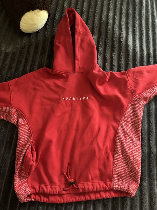 Худі зохо/zoho червоне культура