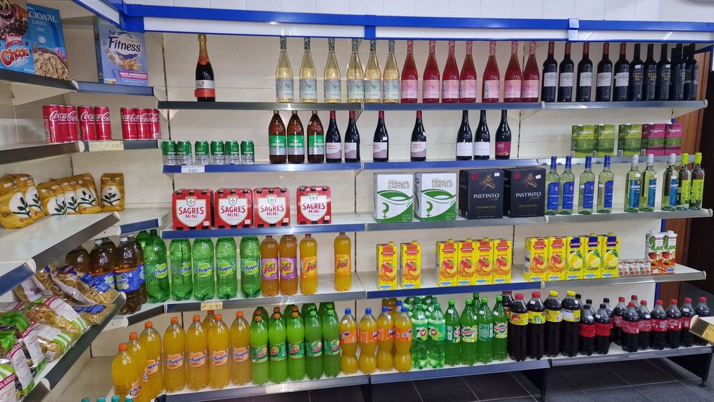 Prateleiras supermecado