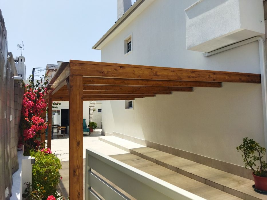 Pérgolas em madeira