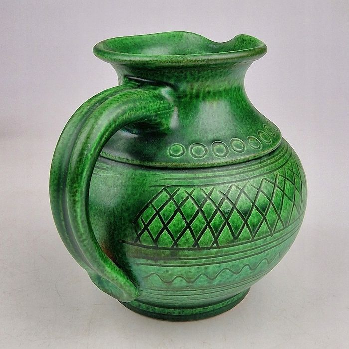 CERAMICZNY DZBANEK Wilhelm Kagel Lata 1950 Niemcy
