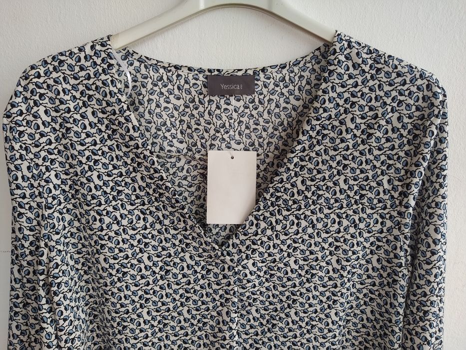 Blusa Estampada Yessica (C&A) – Tamanho 38 - Nova com Etiqueta!