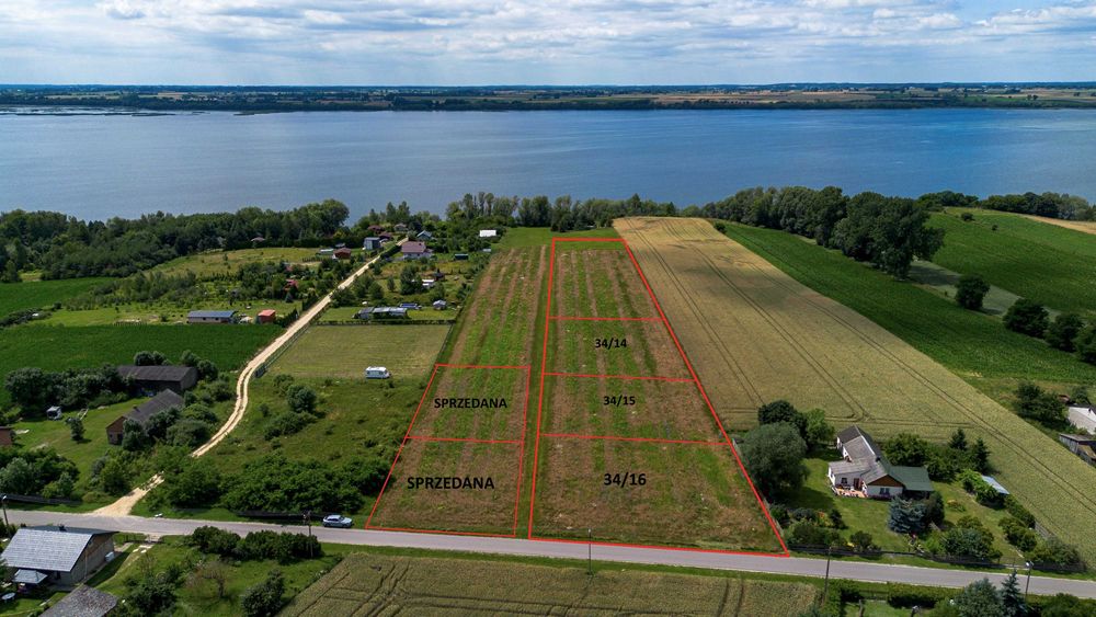 [!!] Sprzedam DZIAŁKĘ budowlaną / letniskową [!!] Jeziorsko, Pęczniew