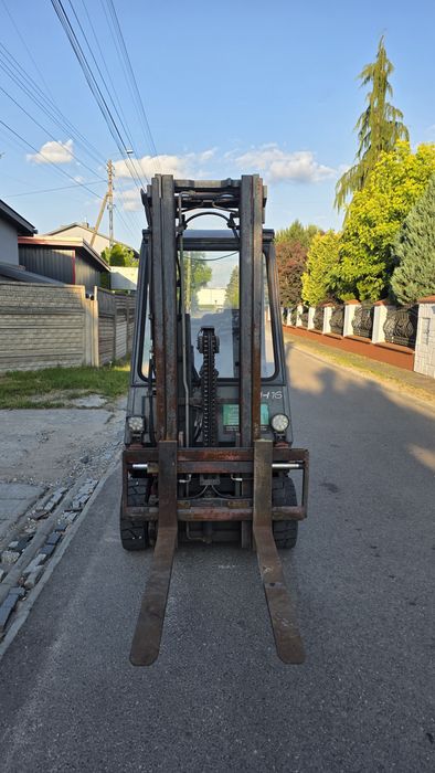Linde h16 triplex wolnyskok przesuw 2003r