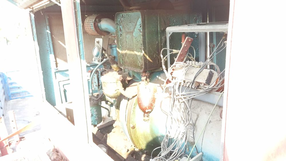 Продам трёхфазный дизельный генератор,на лафете