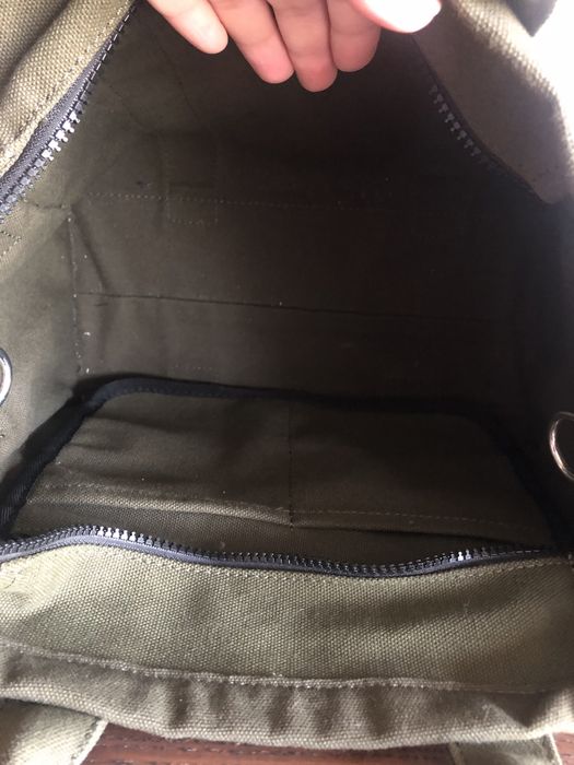 Torebka The Tote Bag kolor zielony khaki