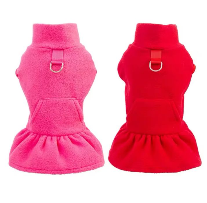 Тепле флісове плаття для вашого улюбленця
