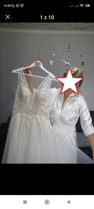 Suknia ślubna antra 38/40