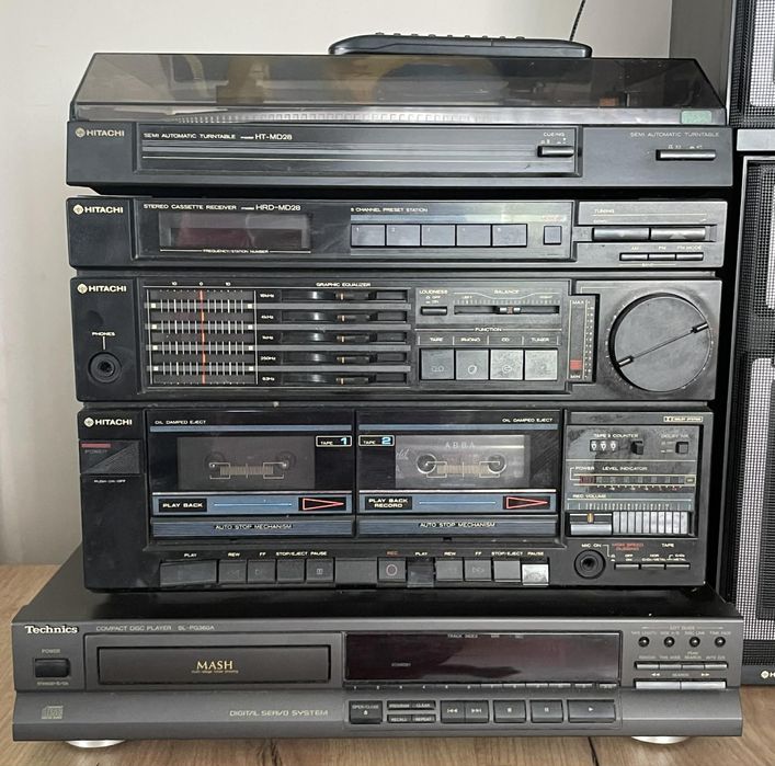 Zestaw naglosnienia Hitachi i technics