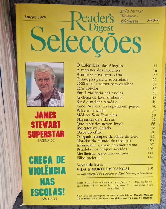 Coleção Revistas Reader's Digest