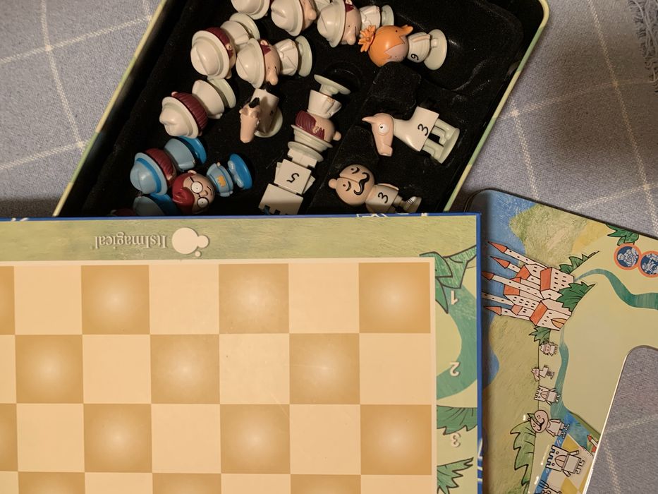 Jogo de xadrez como novo