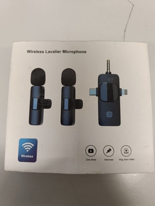 Microfone wireless lavalier