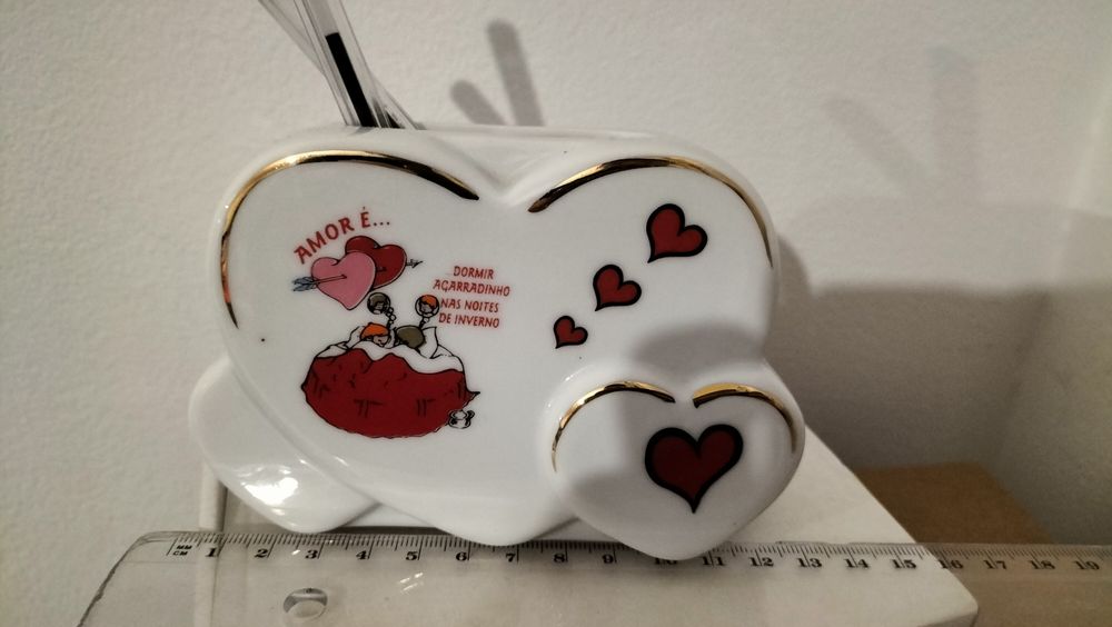 Porta lápis dos namorados