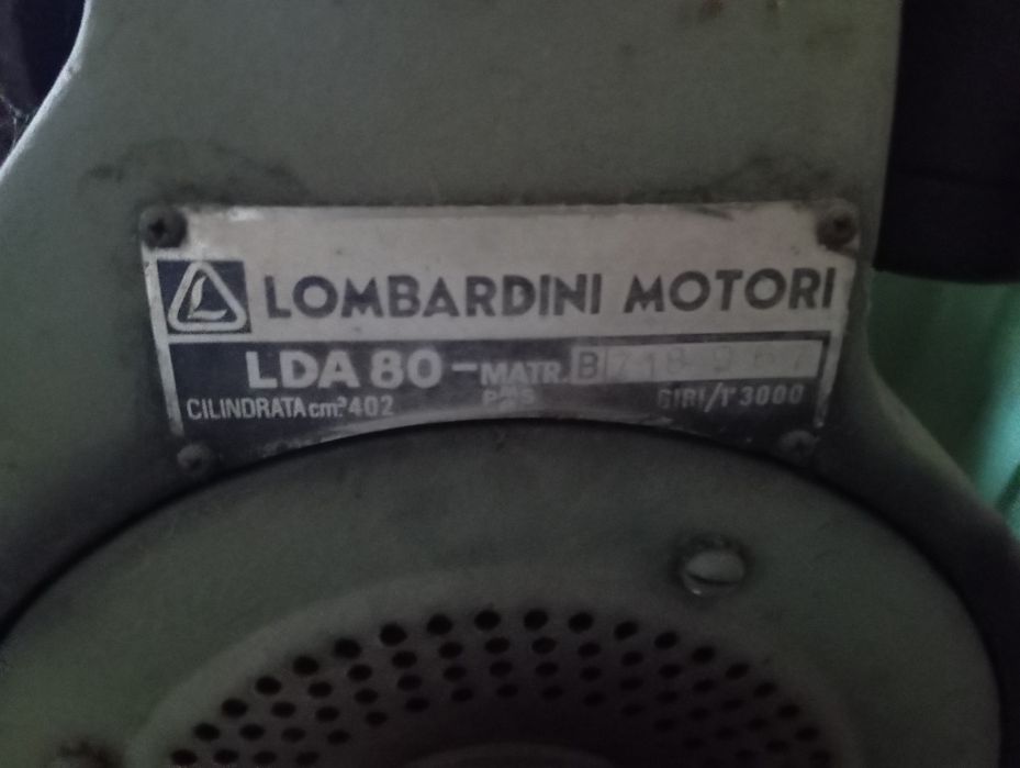 Bomba 4 polegadas com motor Lamborgini