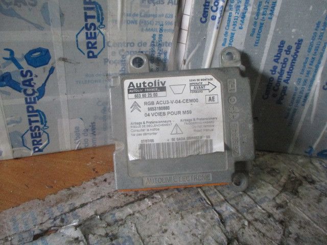 Centralina airbag CITROËN Berlingo Van (M_)