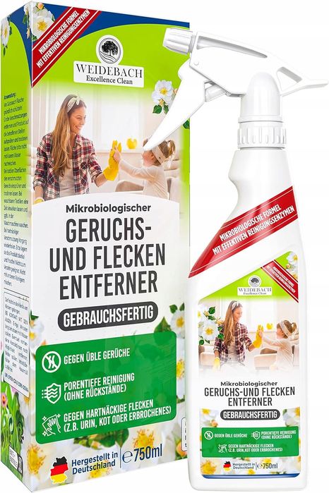 Weidebach Odplamiacz i Neutralizator Zapachów - Spray 750ml