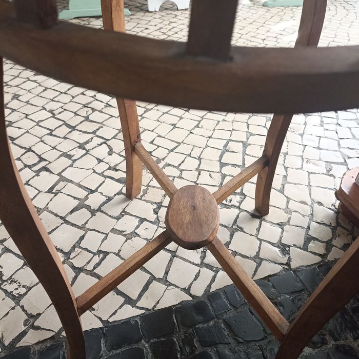 Mesa de apoio em madeira vintage