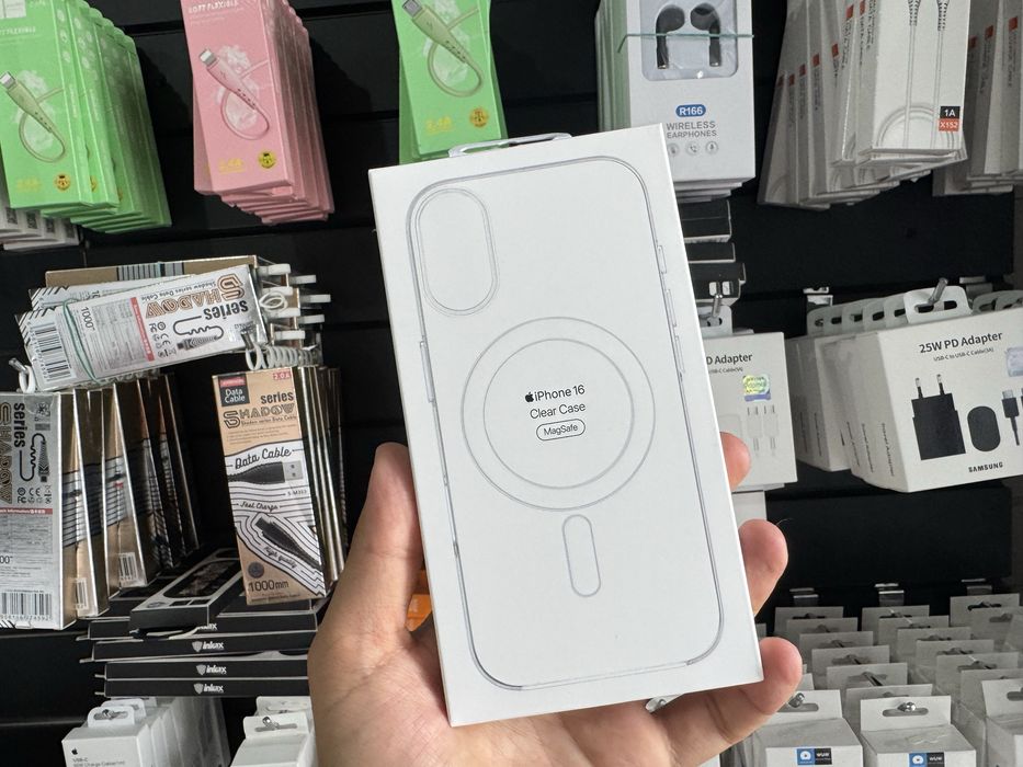 Чохол Clear Case з анімацією для iPhone 16 13 14 12 | MagSafe