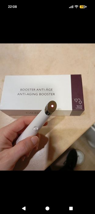 Conjunto Anti Aging Booster Caudalie Dispositivo Olhos e Lábios Novo