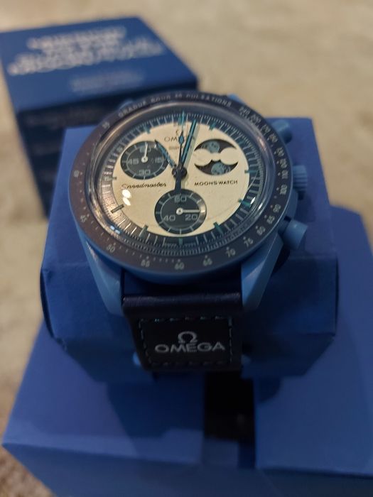 Swatch omega Super blue