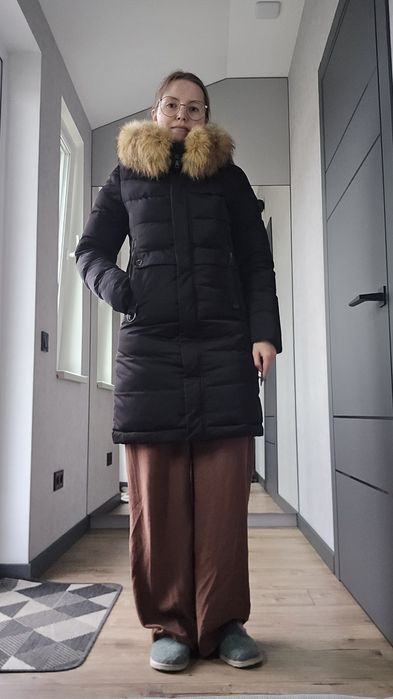 ICEBear зимова курика з хутром єнота
