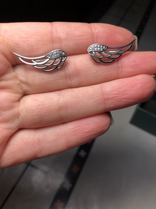 Сережки срібні Ангельські крила