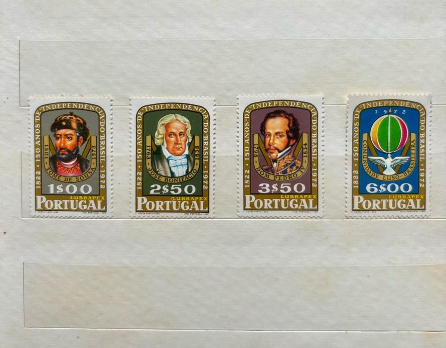 Série Completa 150 Anos de Independência do Brasil de 1972