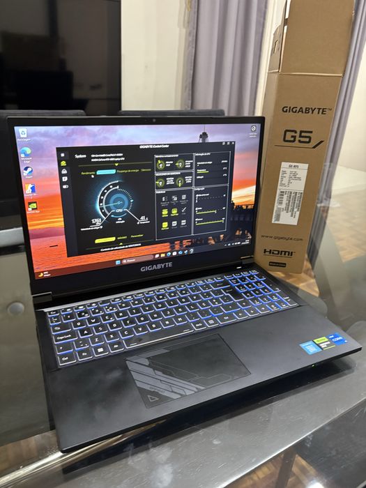 Portátil Gaming Gigabyte G5 ou Setup Completo!
