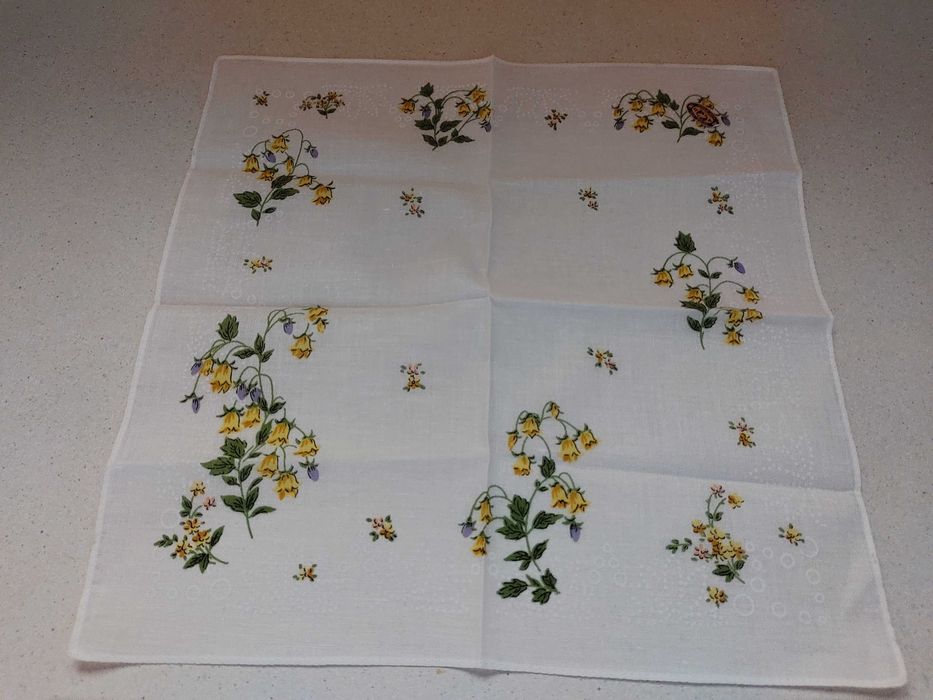 chusteczki do nosa damskie z haftem 6szt